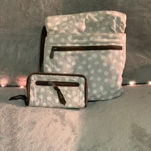 Thirty-One Crossbody Purse with Matching Wallet✨